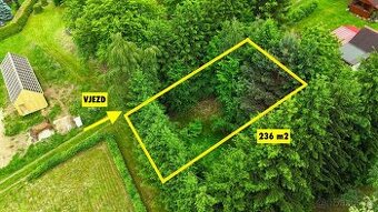 Stavební pozemek Sázava 236 m2 - 1
