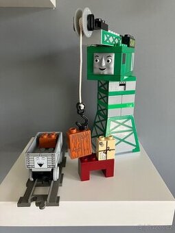 Lego Duplo 3301 - Mašinka Tomáš, Jeřáb CRANKY - 1