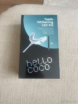 LED bělící kit na zuby. Bělení zubů.