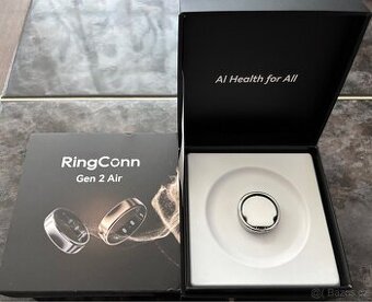 Chytrý prsten RingConn Gen 2 Air Galaxy Silver vel.13.