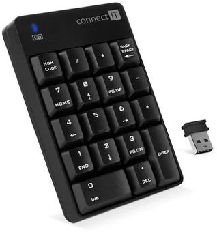 CONNECT IT NumCALC CKB-0061-BK, černá