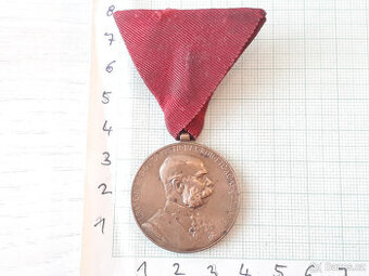 Signum memoriae - medaile Franz Josef 1848-1898