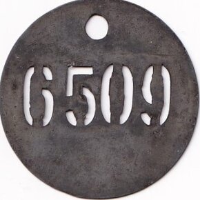 Výdejní známka 6509