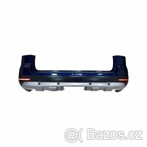Zadní nárazník modrá LD5Q VW Touareg 7L facelift r.v. 2007