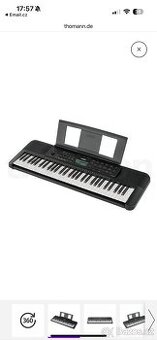 Klávesy Yamaha se stojanem