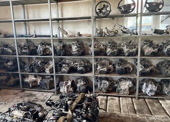 Převodovky demontované z vozů VW, Škoda, Audi Seat