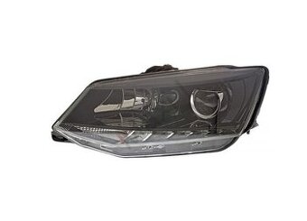 Světlo přední Fabia III od 2015  Levý  H7+H7 LED  čočka.