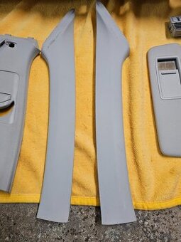 Interiérové plasty světlé - Škoda Fabia 3