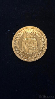 zlatý Svatováclavský 1 - dukát 1933 - 1