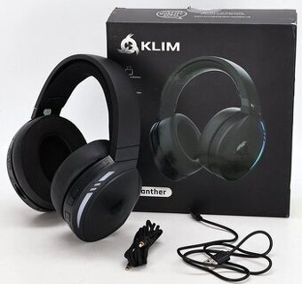 Sluchatka KLIM K-PR-1 Panther - bluetooth USB mikrofon RGB