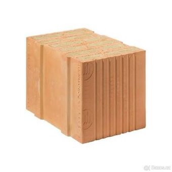 Cihly s vatou Porotherm 38 T Profi Dryfix (170ks)