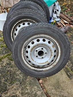 Prodám sadu zimních kol s disky