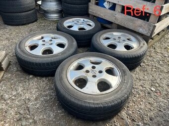 15” ALU kola OPEL 4x100 /REF_6/ - 7 kol v sadě