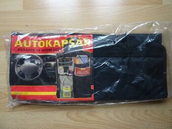 Autokapsář organizér na zadní sedadlo do auta, nový