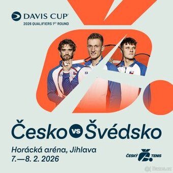DAVIS CUP / První kolo kvalifikace Czech vs Sweden
