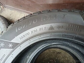 2ks zimní pneu 165/70 r14