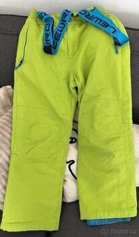 Oteplováky, lyžařské kalhoty LEWRO zelené