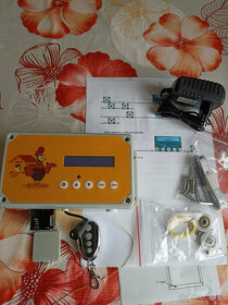 Automatické otevírání kurníku i dálkové,bat. i el.