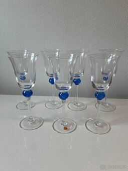 Luxusní sada sklenic ULVEN – Harrachov (7 ks) – Top stav