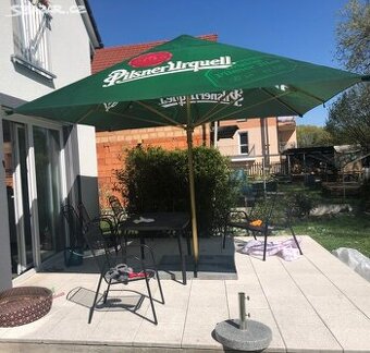 Potah na hospodský slunečník Plzen 3,5m x 3,5m