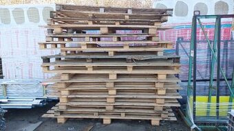 Palety, dřevo na otop