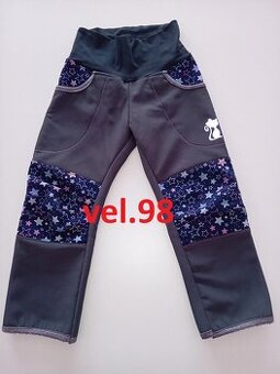 2060 - softshellové kalhoty vel.98