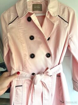 Světle růžový trenčkot ORSAY vel. S