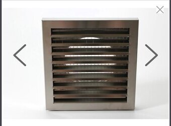 Zehnder fasádní nerezová mřížka