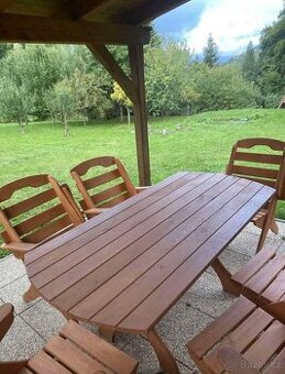 Zahradní nábytek masiv