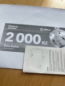 🔥 Dárkový poukaz Alza.cz v hodnotě 2000 Kč – PRODÁM RYCHLE 🔥