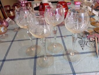 Sklenice z českého křištálu