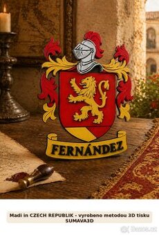 ERB FERNÁNDEZ – dekorativní rodový motiv