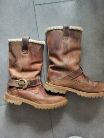 Zimní dámské kožené boty TIBERLAND