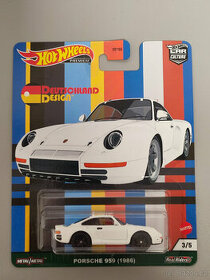 Hot Wheels premium - Porsche 959 (bila)