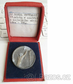 Medaile v krabičce - 1962 - 4. místo Sokol Kněžmost