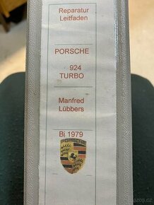 Porsche 924 turbo, dílenský manuál. - 1