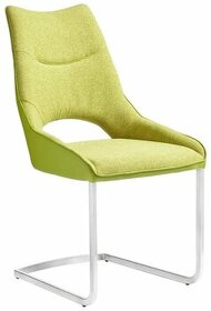 Jídelní designová židle -zelená - nové