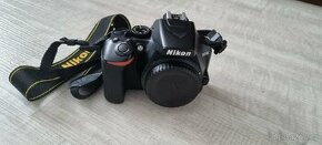 Dostupné - Nikon D3500 + 18-105mm f/3.5-5.6 + 35mm f/1.8