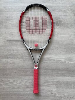 PRODÁNO Raketa Wilson Six-One Comp s novou omotávkou