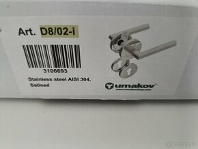 Klika se štítkem NEREZ AISI 304, K320 - 1