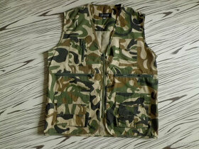 LANDY nepoužitá maskáčová pánská vesta L-XL - 1