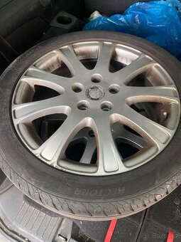 Alu kola 17” 5x112 Škoda a letní pneu 225/45/R17