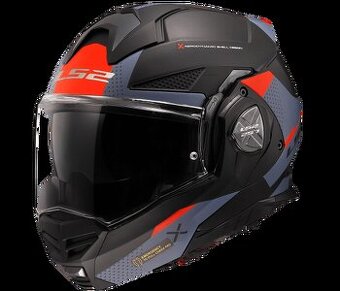 LS2 FF901 ADVANT X OBLIVION Matt Black Blue-06, vel. L - 1