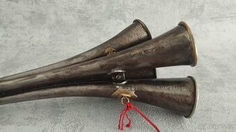 Stará trubka, značená, celková délka 43cm - 1