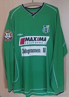 FK CHMEL BLŠANY - prodám ORIGINÁLNÍ hraný zápasový dres. - 1