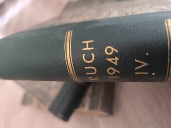 Pevne zviazané športové časopisy Ruch z roku 1949, ročník IV