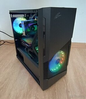 Herní PC - Ryzen 5600, RX 6600 XT, 16GB RAM, 1TB SSD