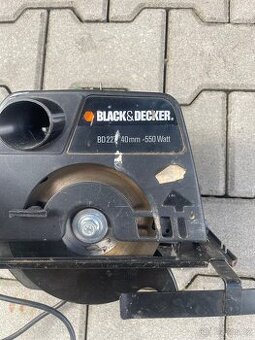 Black & Decker cirkulárka BD227 40mm 550 watt