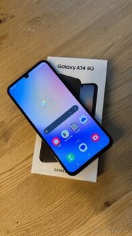 Samsung Galaxy A34 5G – 128 GB – Graphite – jako nový