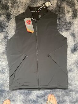 ADIDAS GOLF Sportovní vesta , Černý Melír
